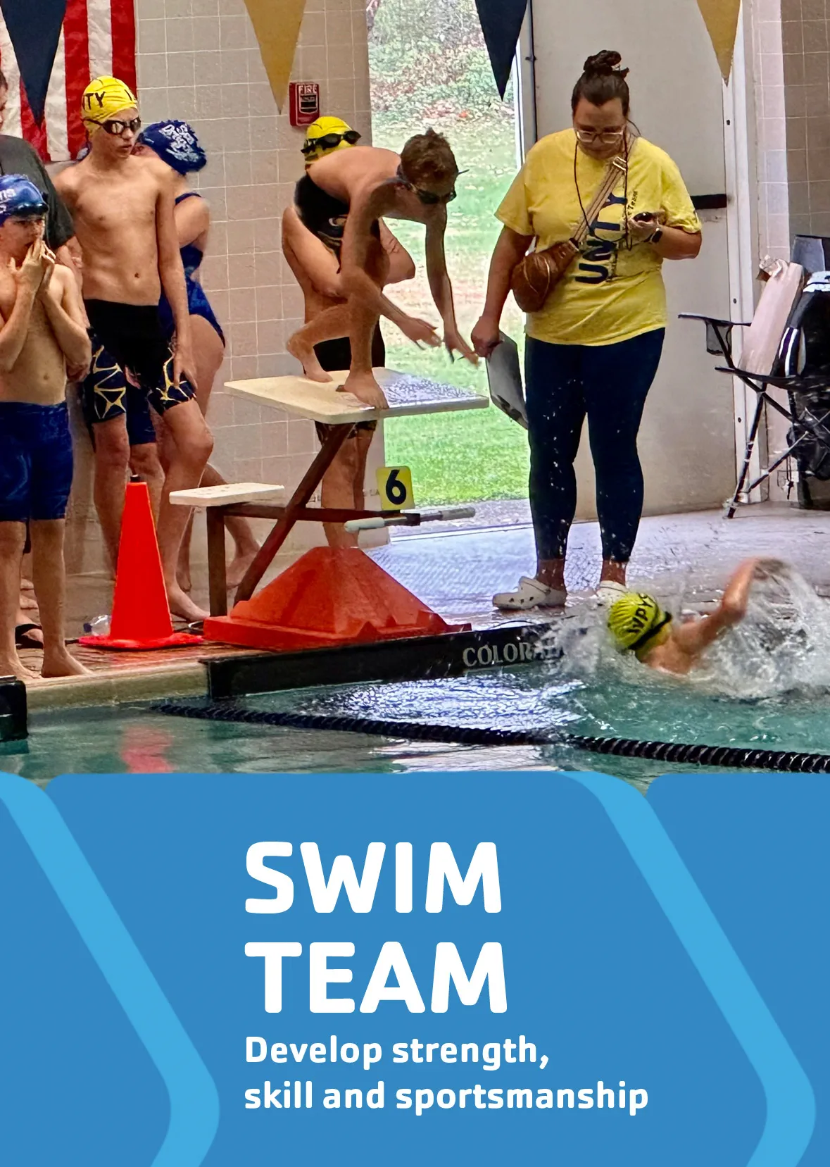 Swim Team Banner